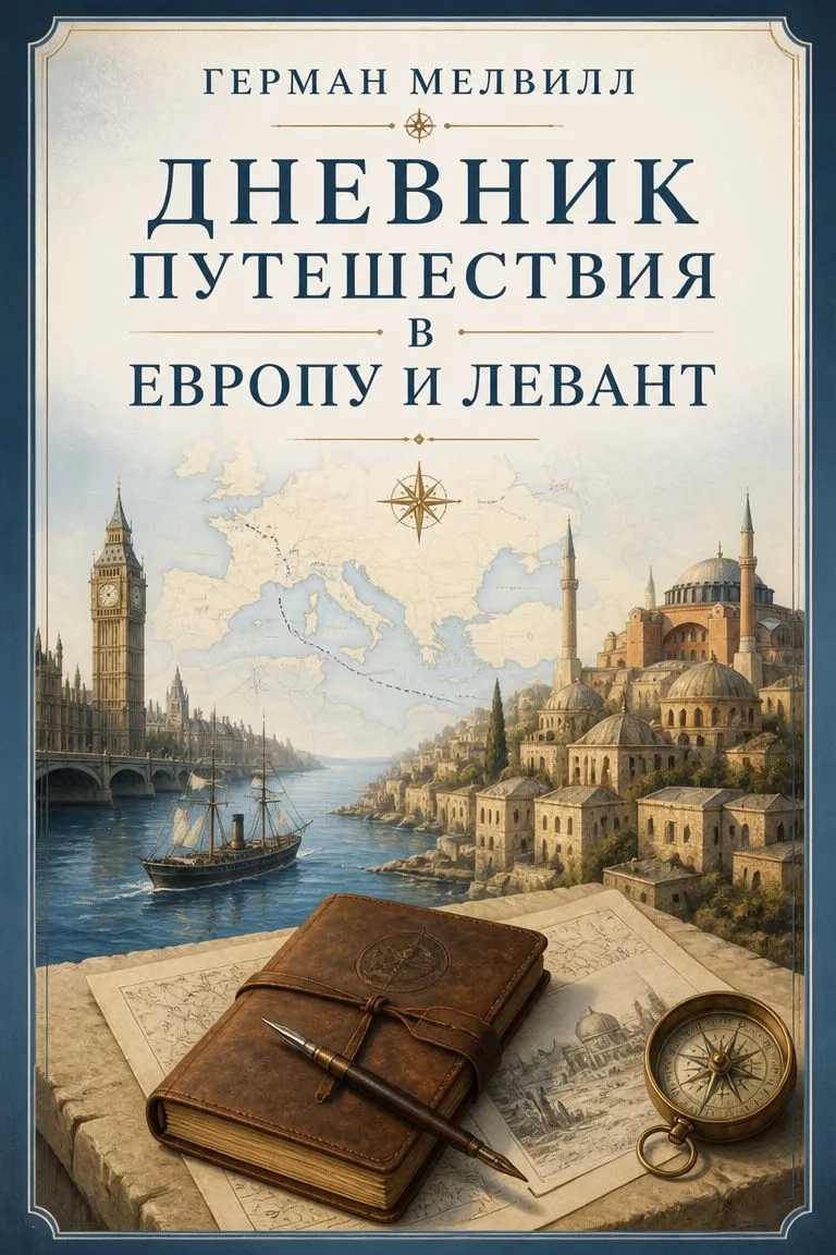 Дневник путешествия в Европу и Левант — обложка книги
