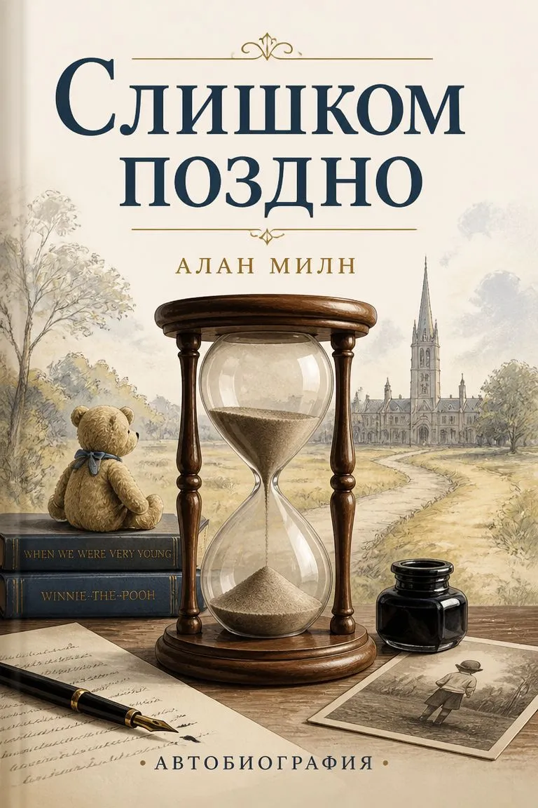 Слишком поздно — обложка книги