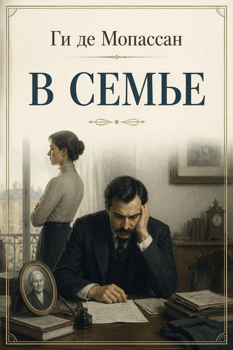 В семье — обложка книги
