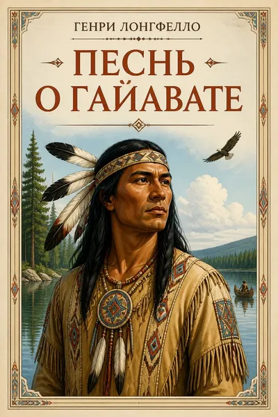 Песнь о Гайавате — обложка книги