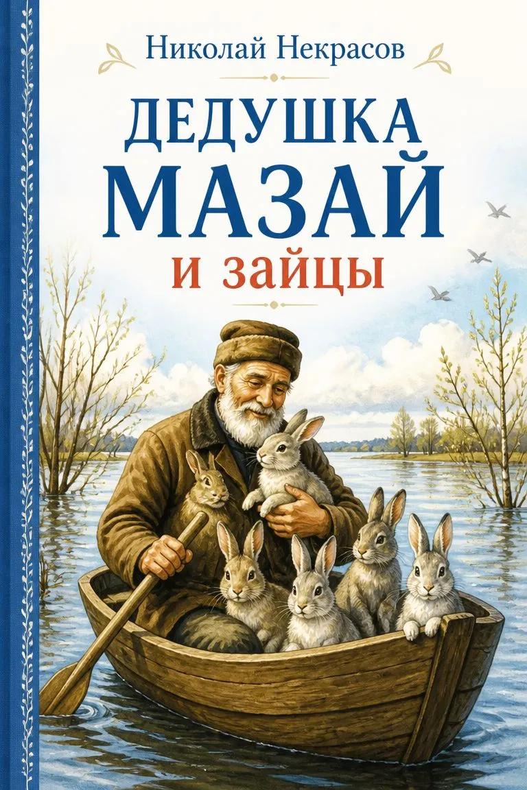 Дедушка Мазай и зайцы — обложка книги