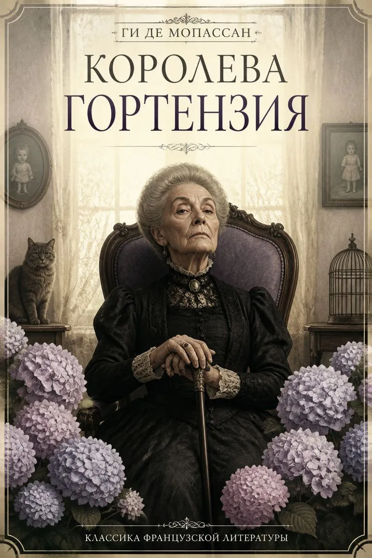 Королева Гортензия — обложка книги