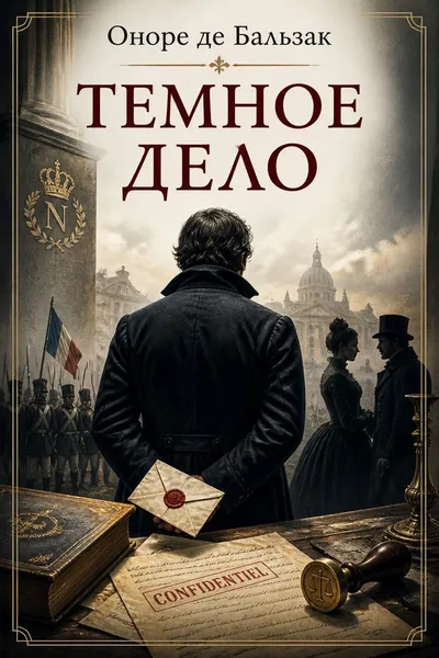 Темное дело — обложка книги