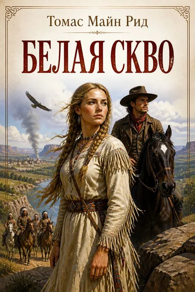 Белая скво — обложка книги