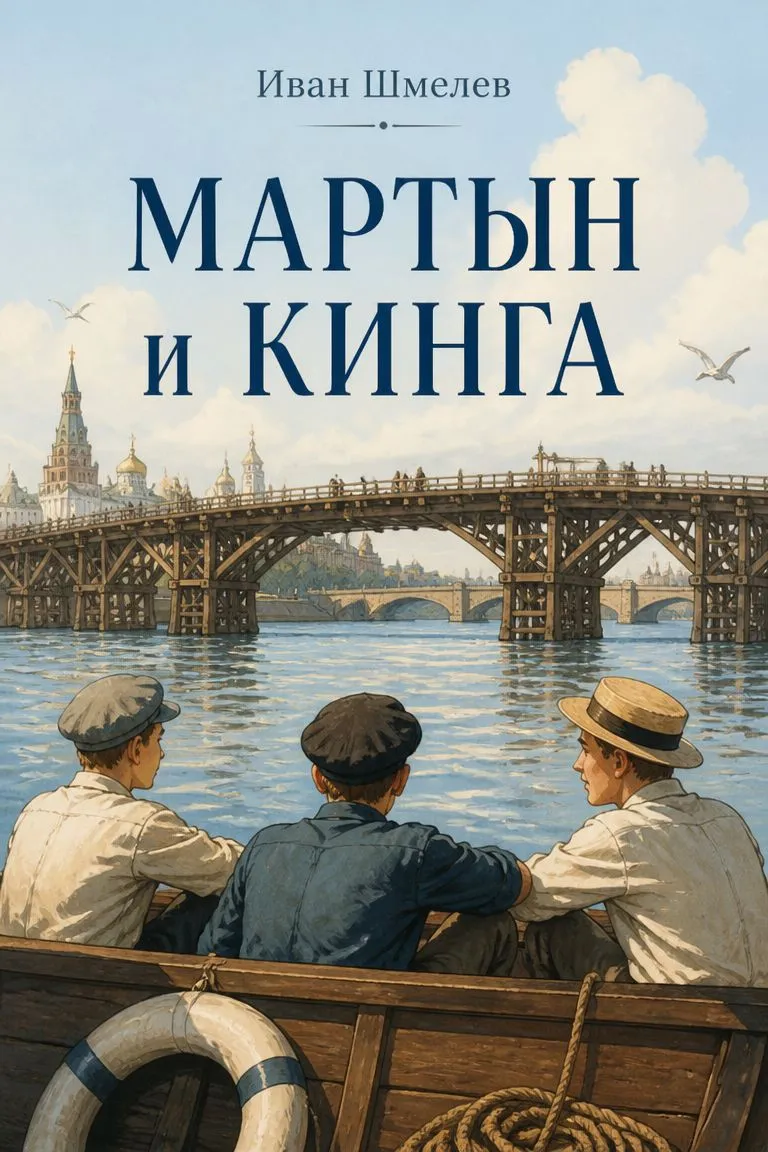 Мартын и Кинга — обложка книги