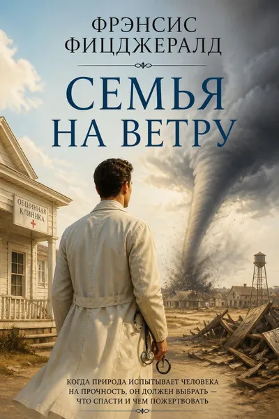 Семья на ветру — обложка книги