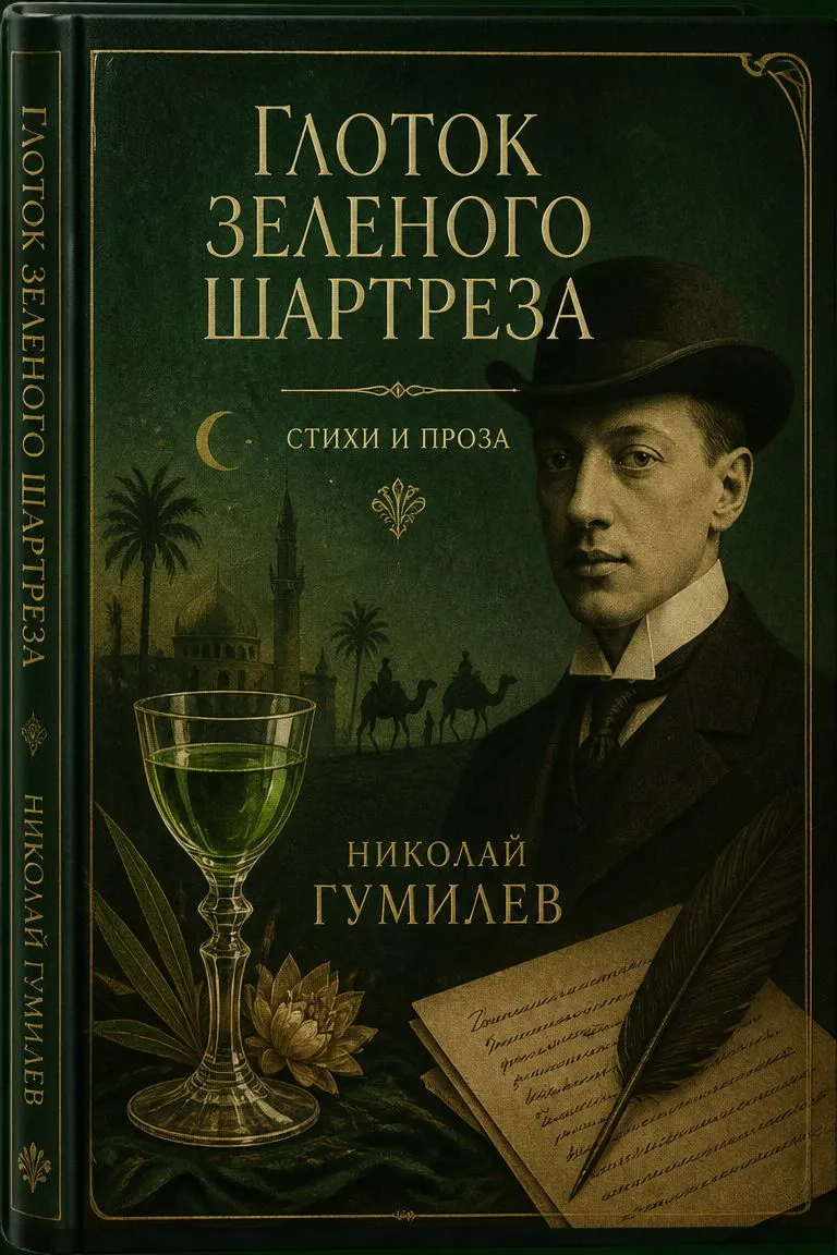 Глоток зеленого шартреза — обложка книги
