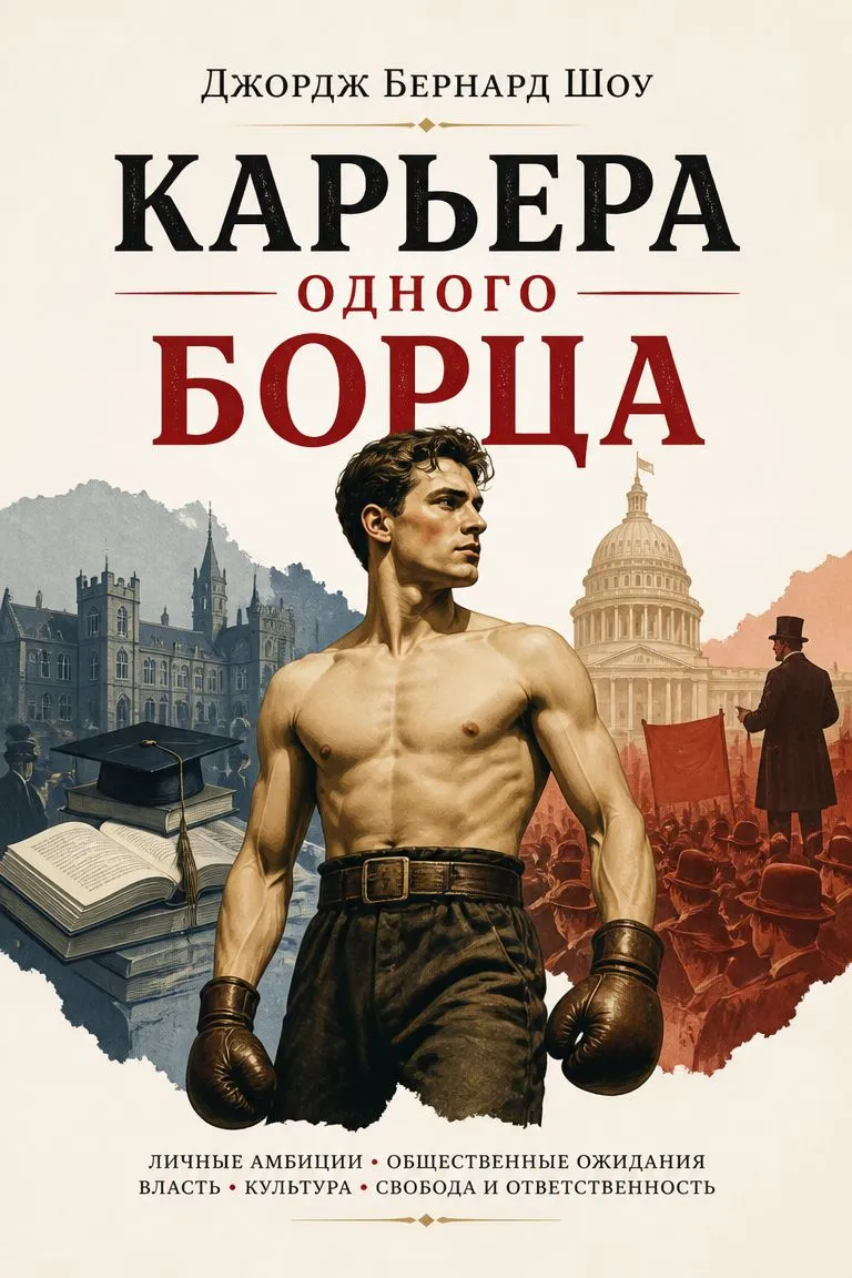 Карьера одного борца — обложка книги