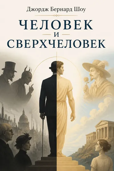 Человек и сверхчеловек — обложка книги