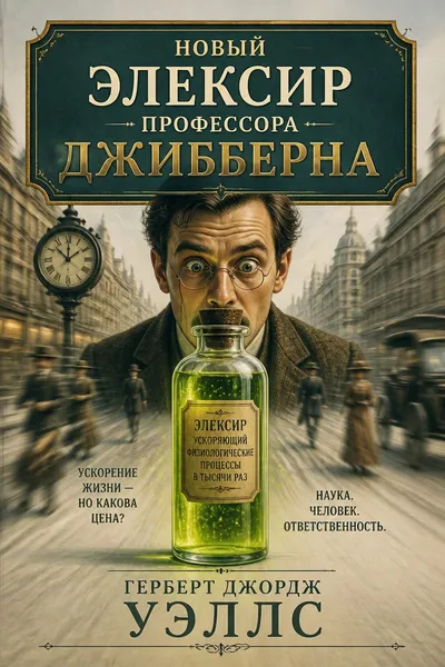 Новый элексир профессора Джибберна — обложка книги