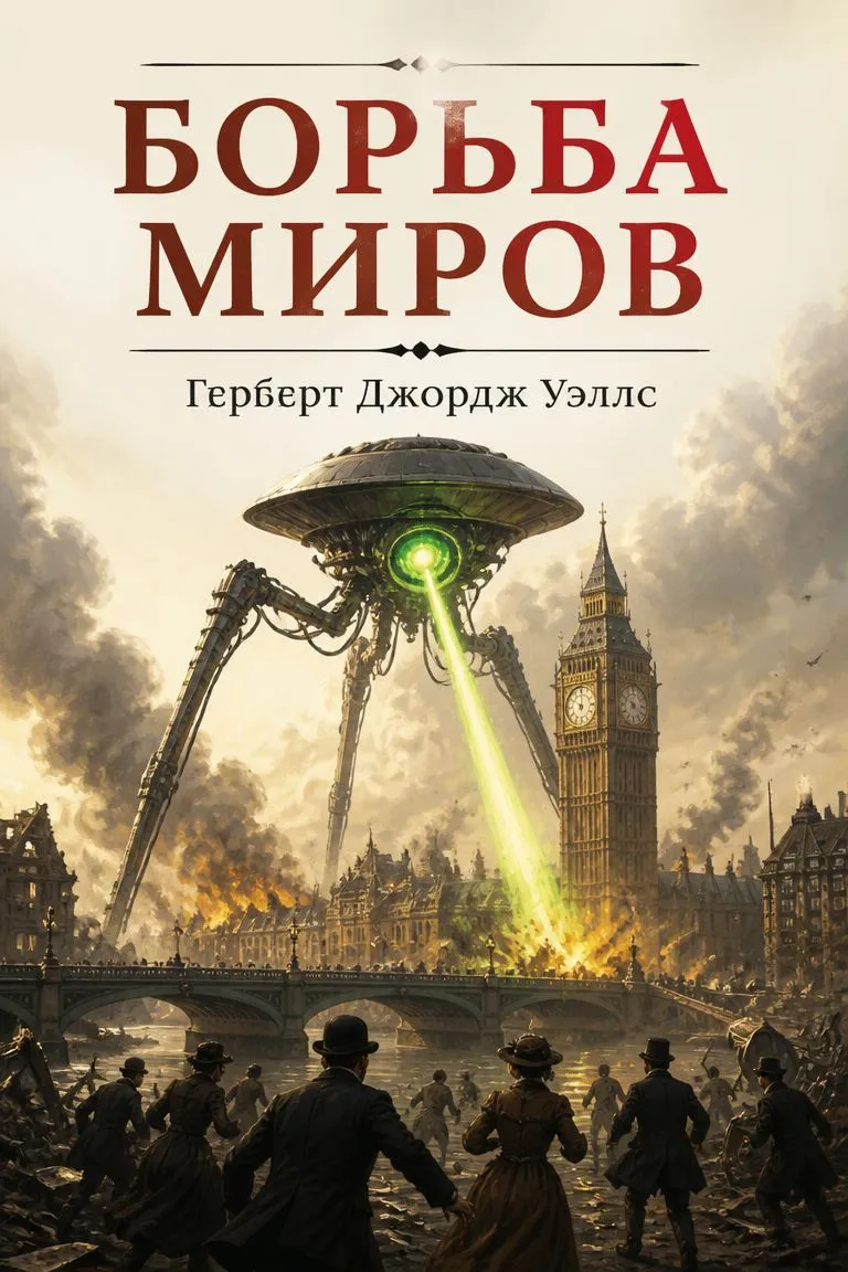 Борьба миров — обложка книги