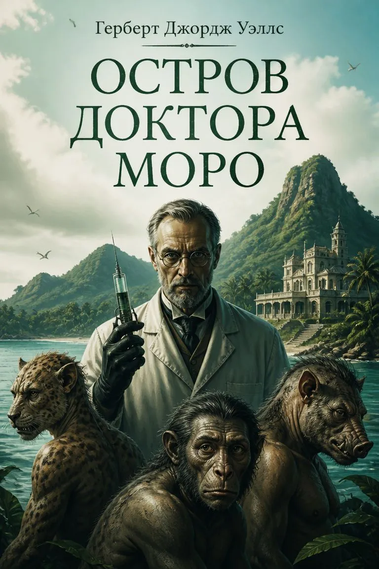 Остров доктора Моро — обложка книги