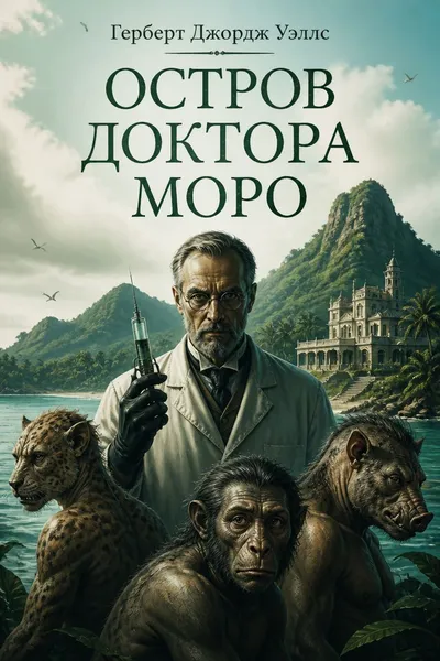 Остров доктора Моро — обложка книги