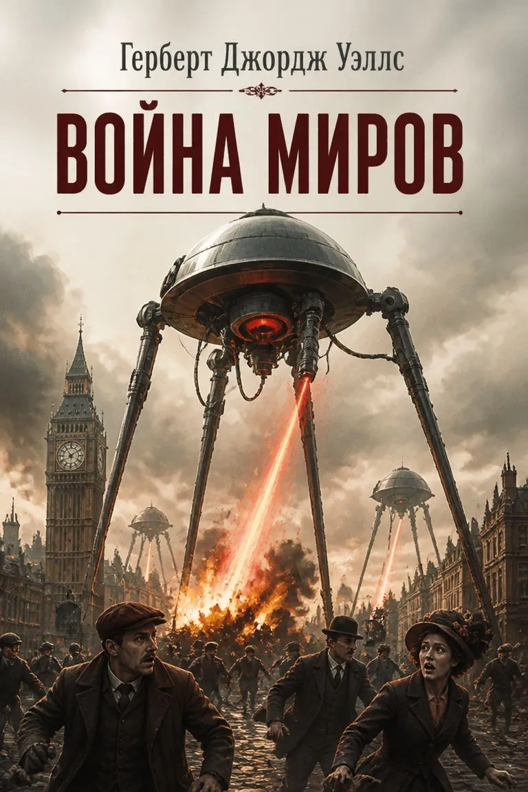 Война миров — обложка книги