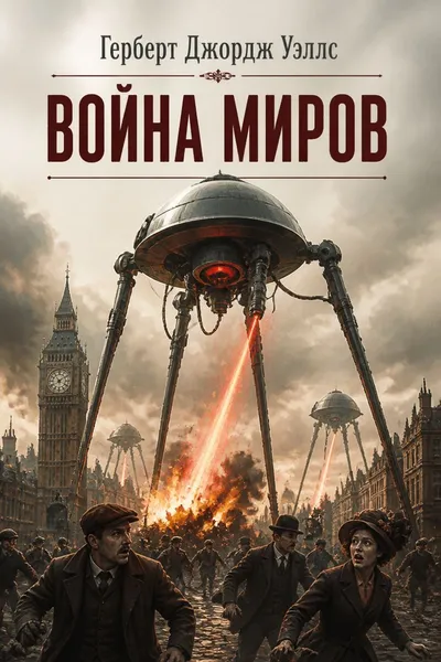 Война миров — обложка книги