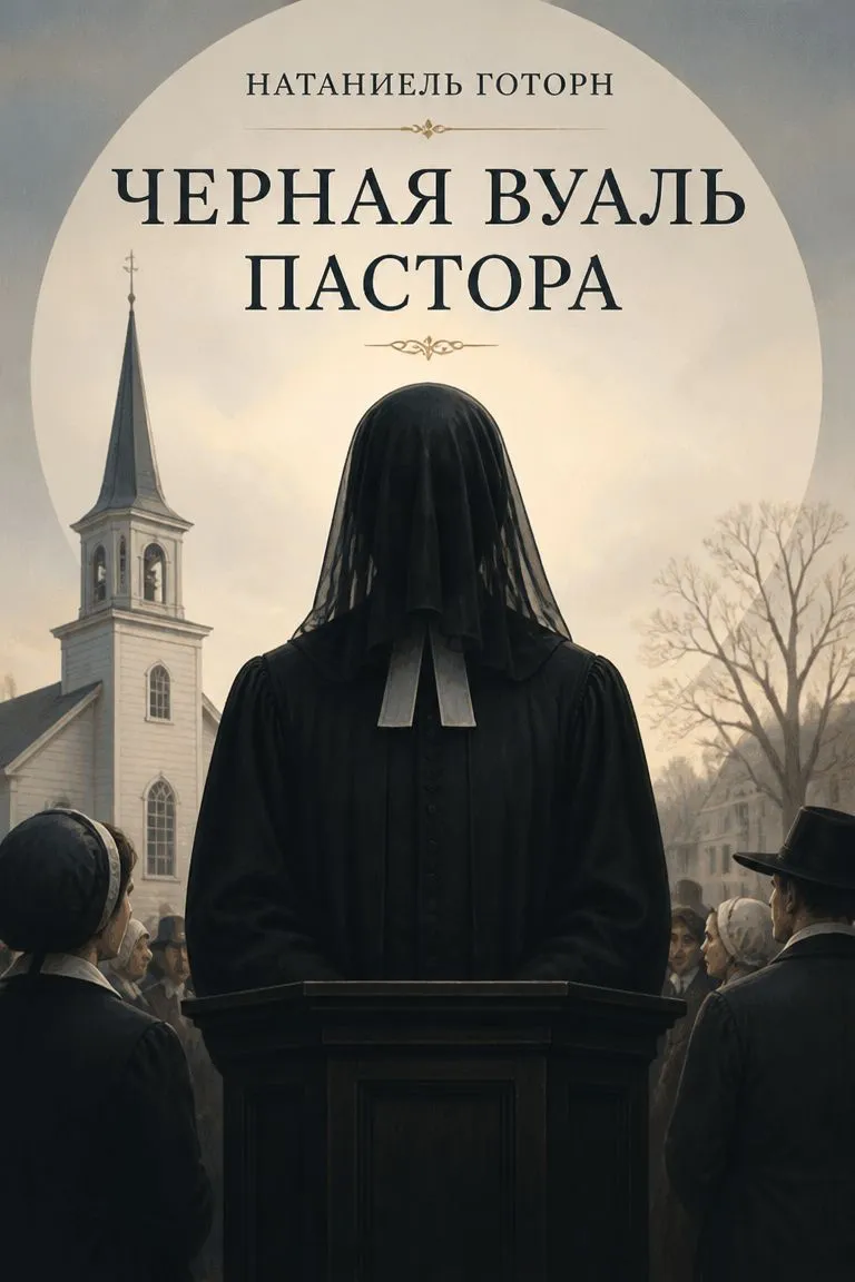 Черная вуаль пастора — обложка книги