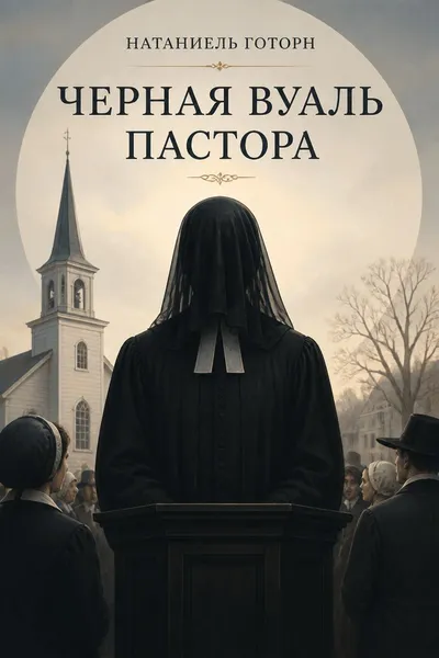 Черная вуаль пастора — обложка книги