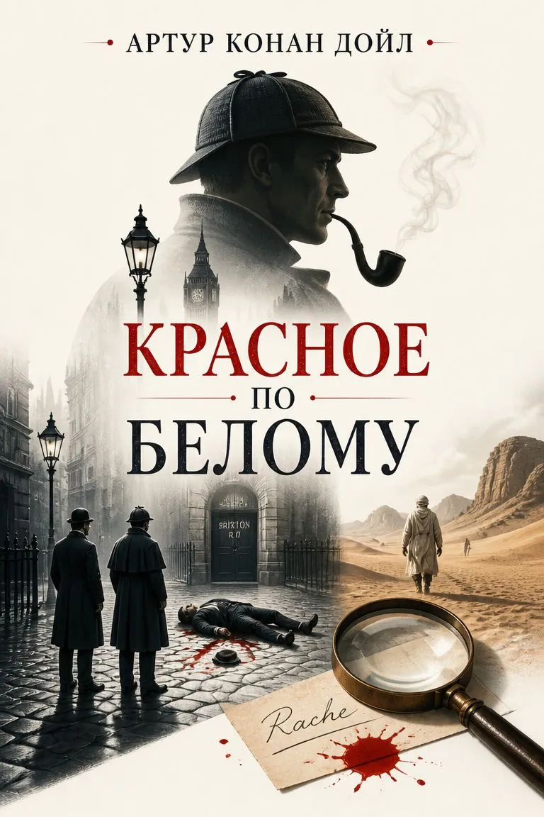 Красное по белому — обложка книги