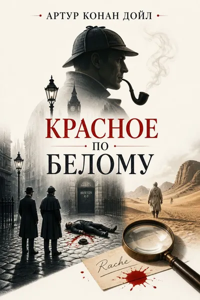 Красное по белому — обложка книги