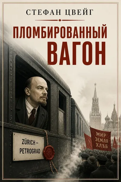 Пломбированный вагон — обложка книги