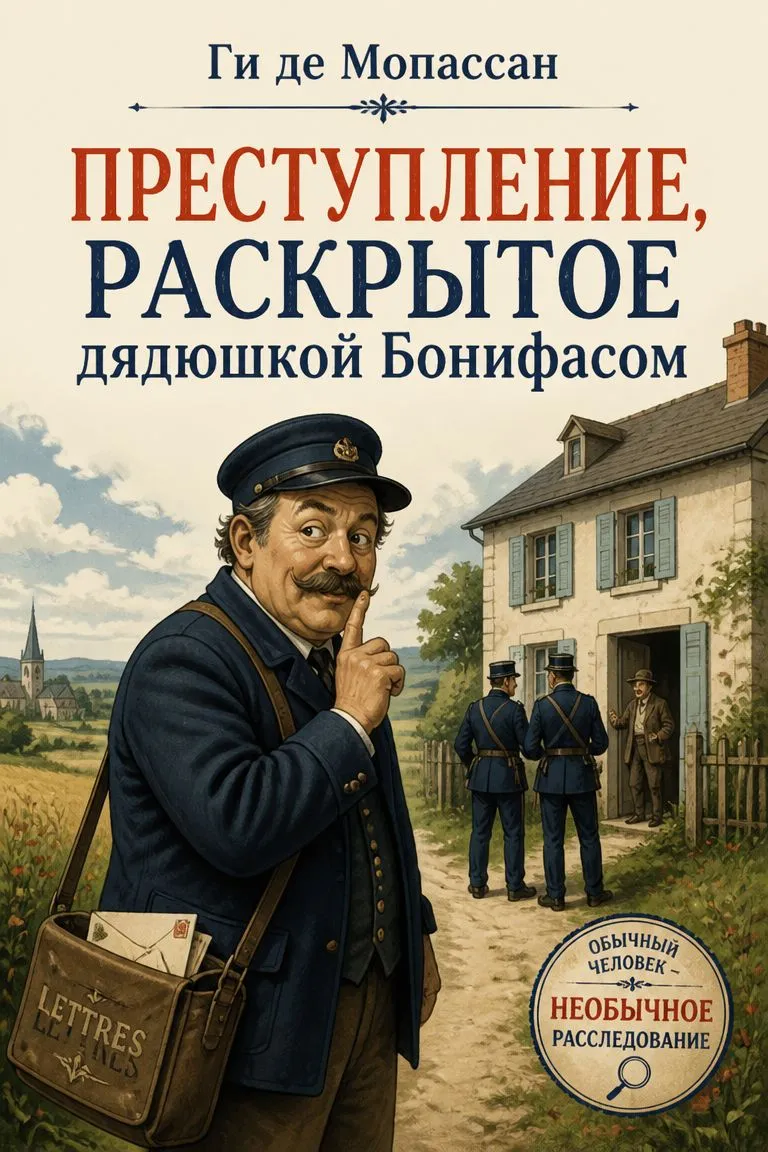 Преступление, раскрытое дядюшкой Бонифасом — обложка книги