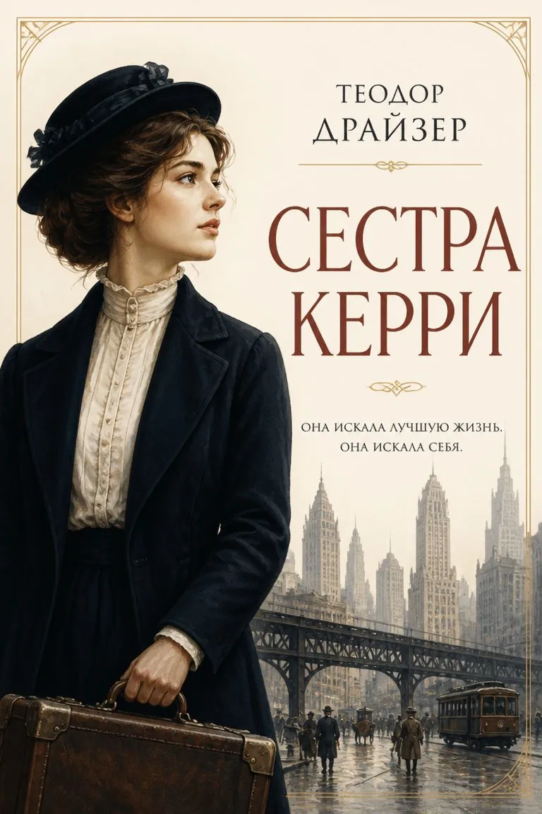Сестра Керри — обложка книги