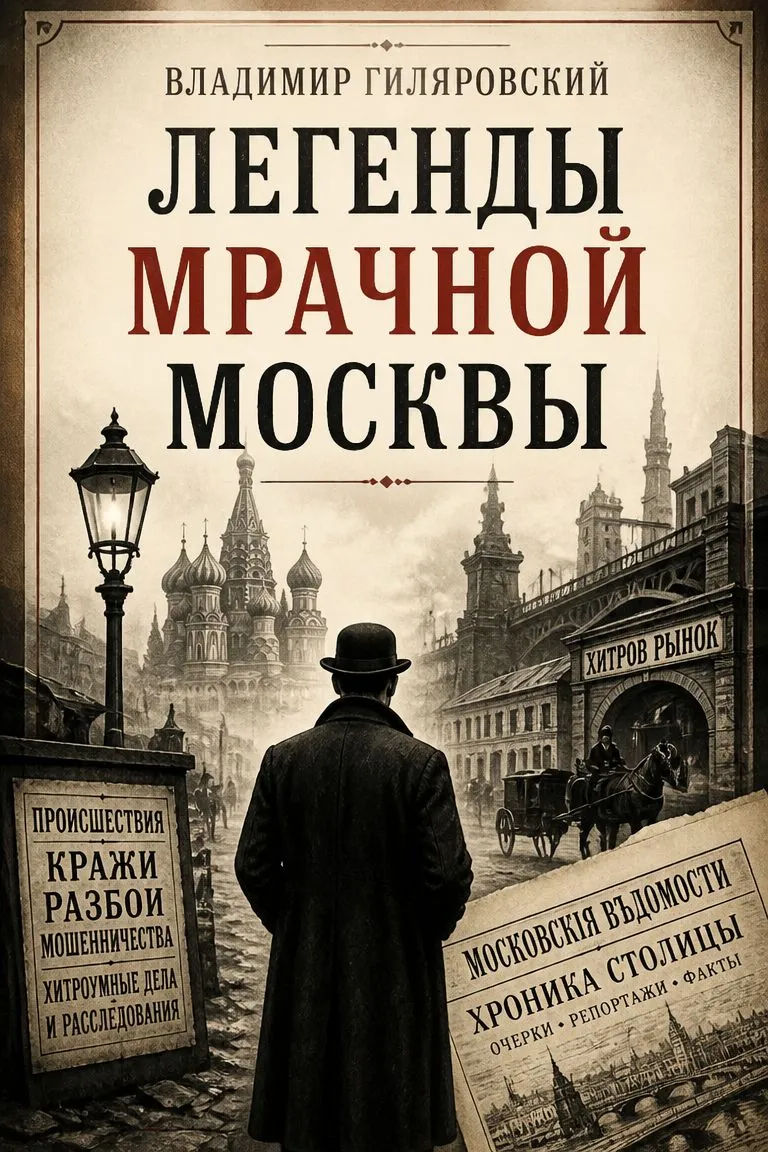 Легенды мрачной Москвы — обложка книги