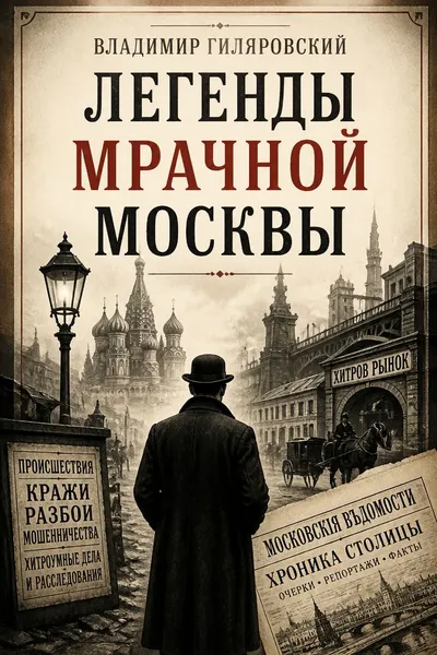 Легенды мрачной Москвы — обложка книги