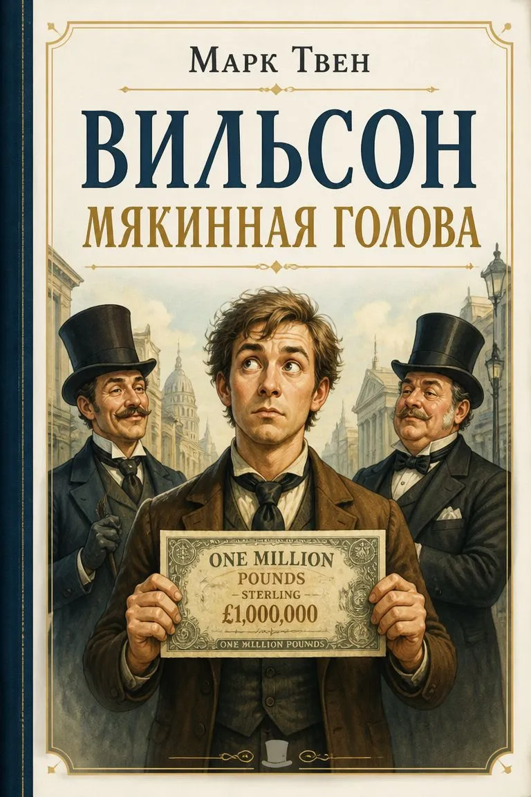 Вильсон Мякинная голова — обложка книги