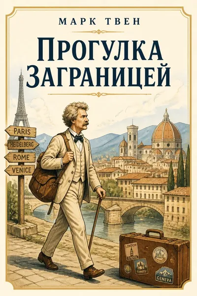 Прогулка заграницей — обложка книги