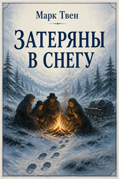 Затеряны в снегу — обложка книги