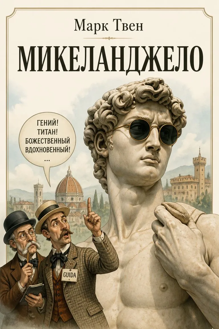 Микеланджело — обложка книги