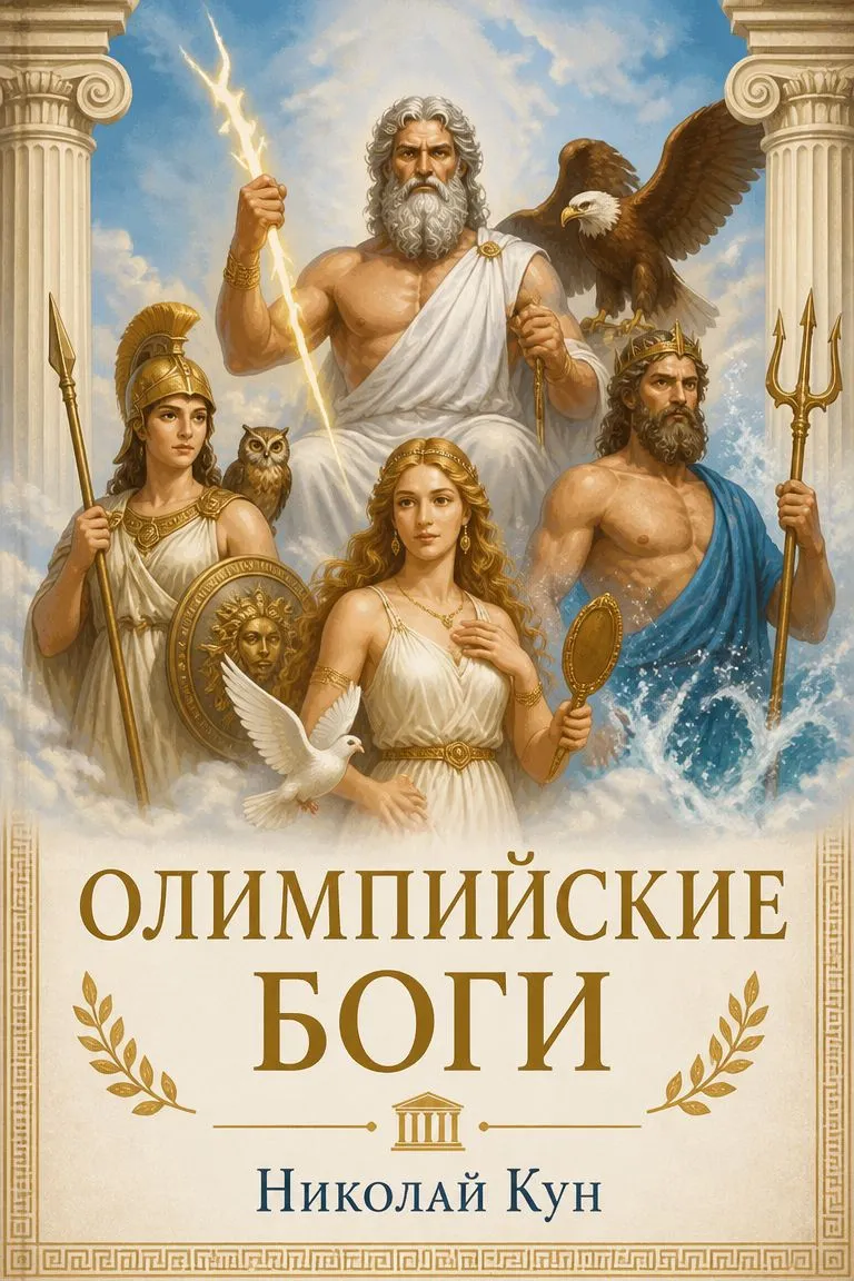 Олимпийские боги — обложка книги