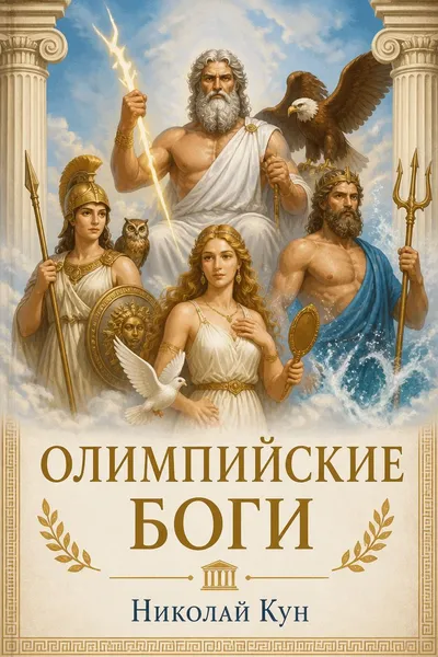 Олимпийские боги — обложка книги