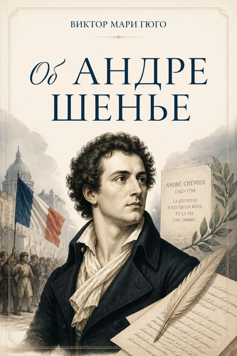 Об Андре Шенье — обложка книги