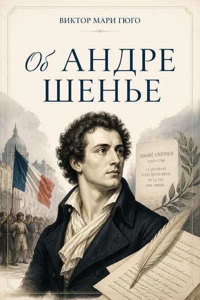 Об Андре Шенье — обложка книги