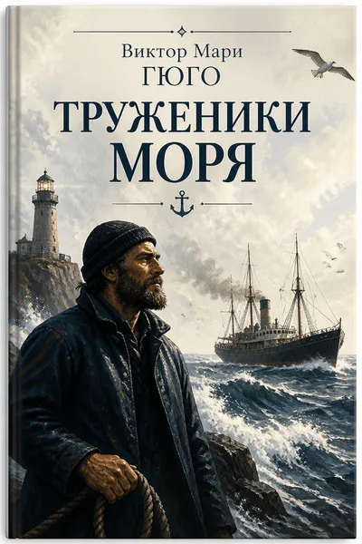 Труженики моря — обложка книги
