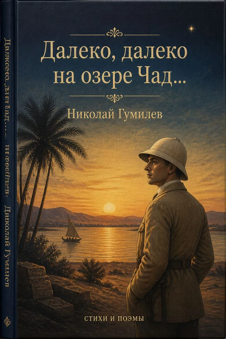 Далеко, далеко на озере Чад… — обложка книги