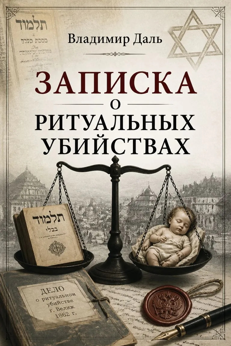 Записка о ритуальных убийствах — обложка книги