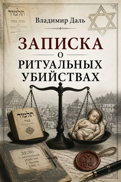Записка о ритуальных убийствах — обложка книги