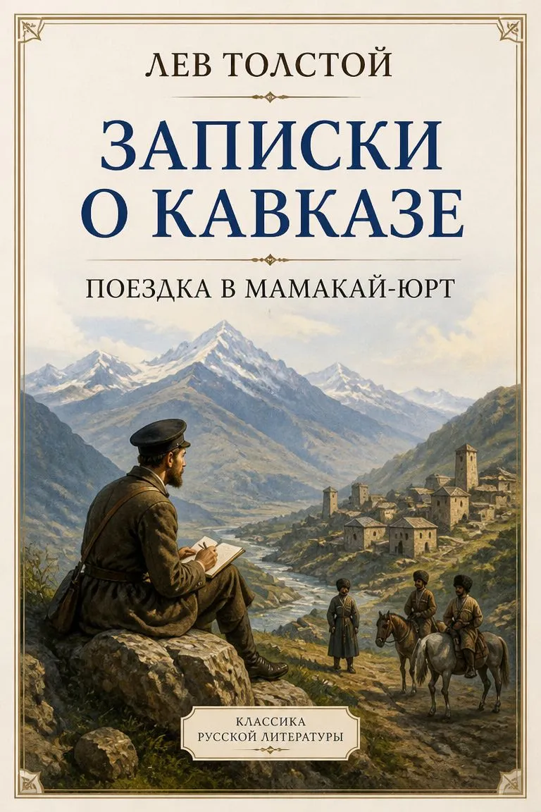 Записки о Кавказе. Поездка в Мамакай-юрт — обложка книги