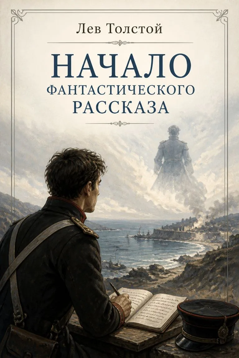 Начало фантастического рассказа — обложка книги