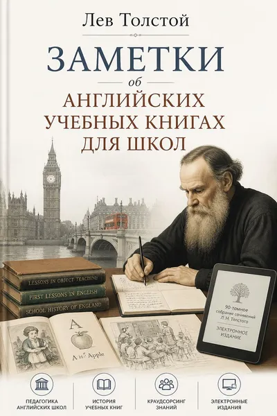 Заметки об английских учебных книгах для школ — обложка книги