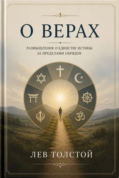 О верах — обложка книги