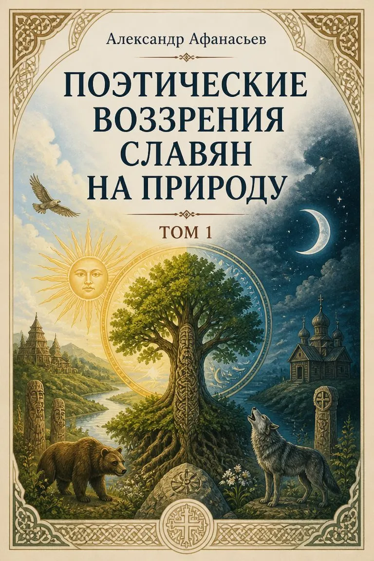 Поэтические воззрения славян на природу – том 1 — обложка книги