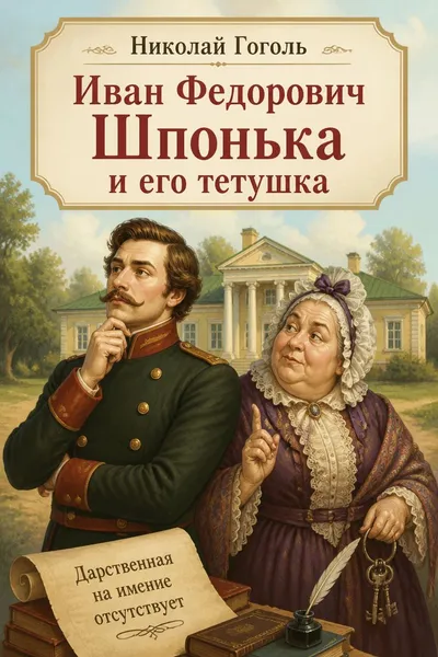 Иван Федорович Шпонька и его тетушка — обложка книги