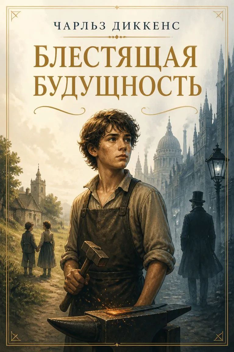 Блестящая будущность — обложка книги