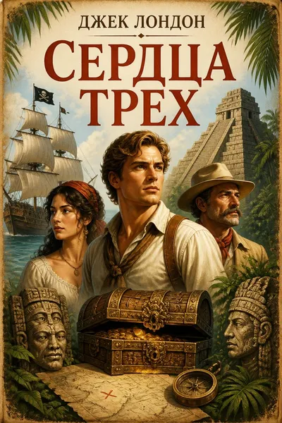 Сердца трех — обложка книги