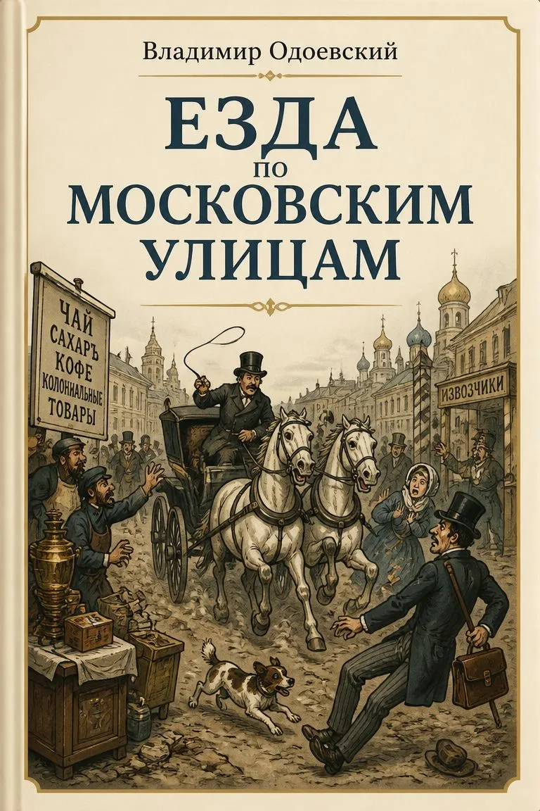 Езда по московским улицам — обложка книги