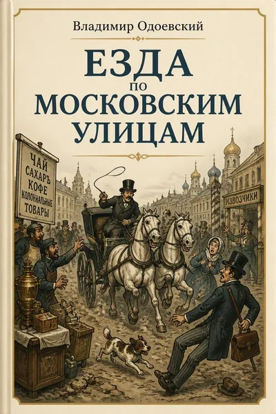 Езда по московским улицам — обложка книги